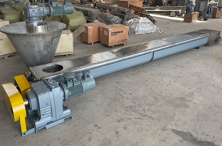 支持水冷  加熱雙模式調控的螺旋輸送機長什么樣